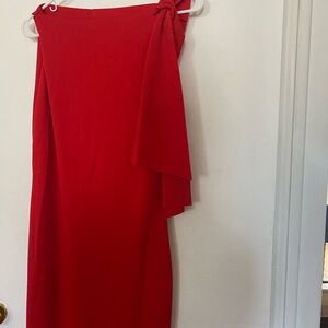 Commense Vibrant Red Maxi Dress